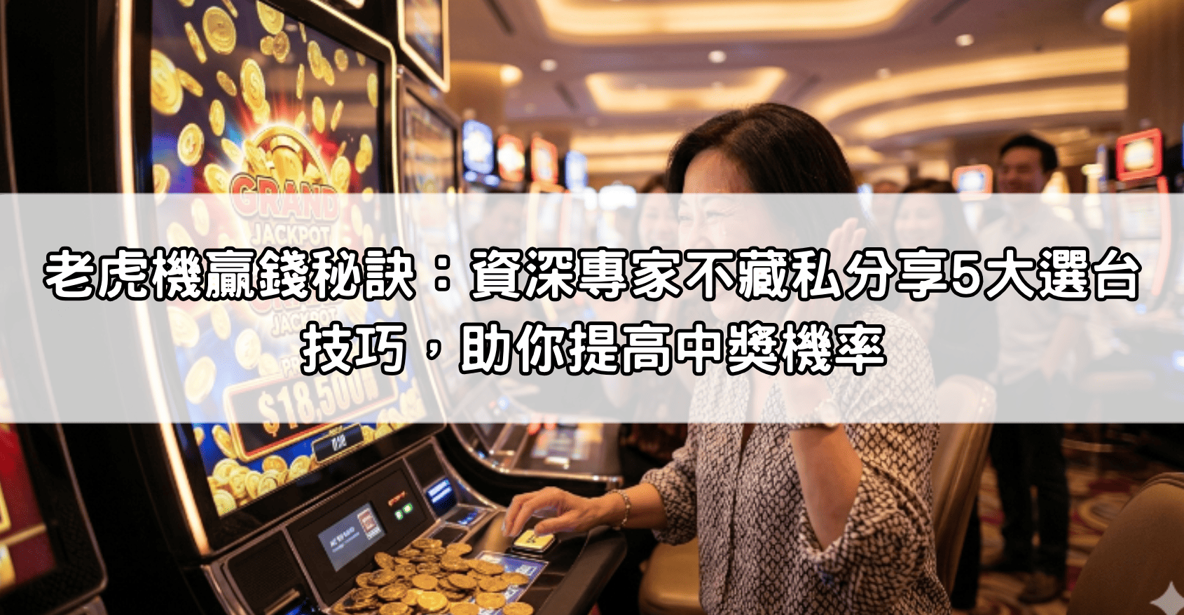 老虎機贏錢秘訣:資深專家不藏私分享5大選台技巧,助你提高中獎機率