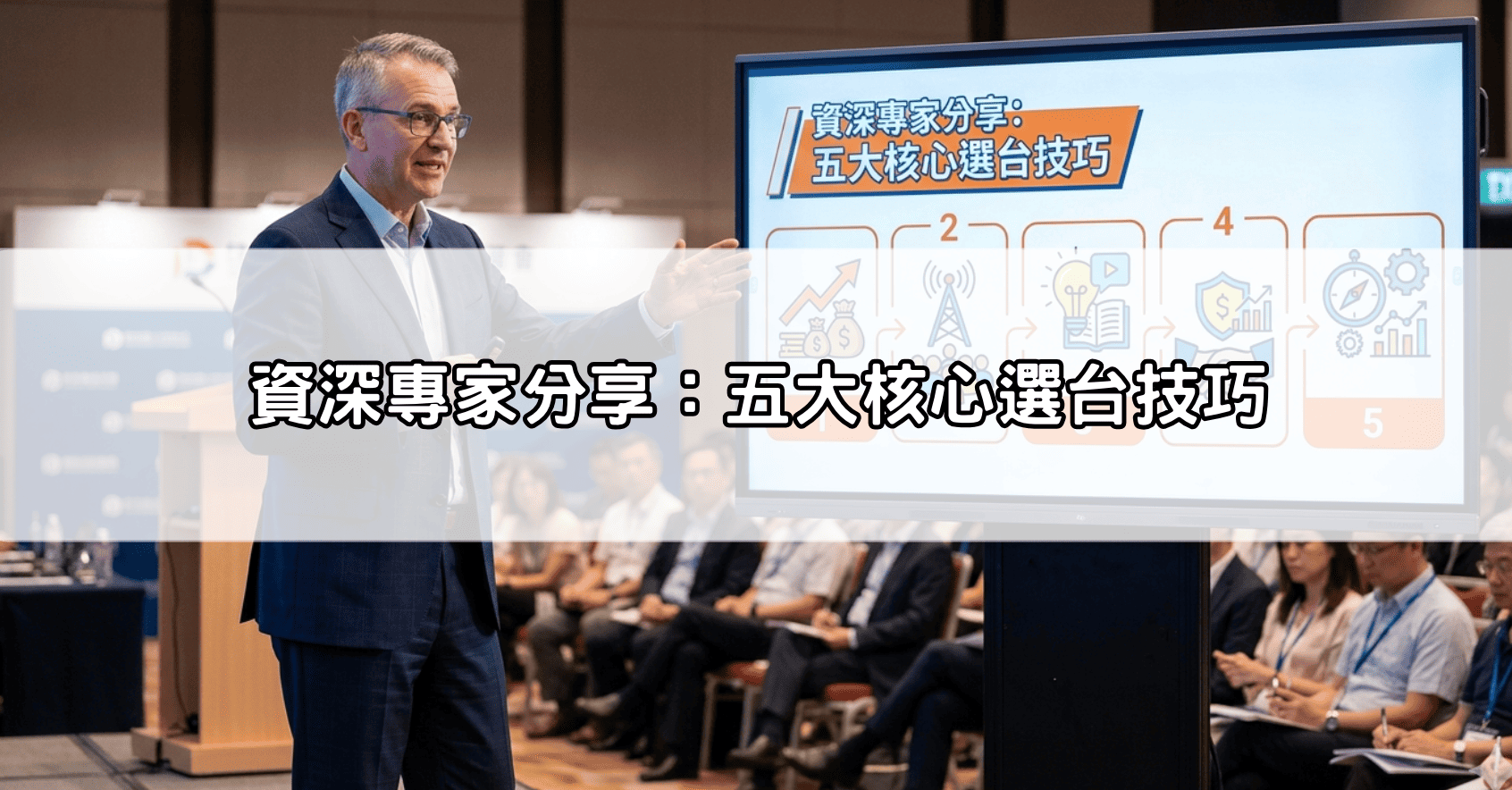 資深專家分享：五大核心選台技巧