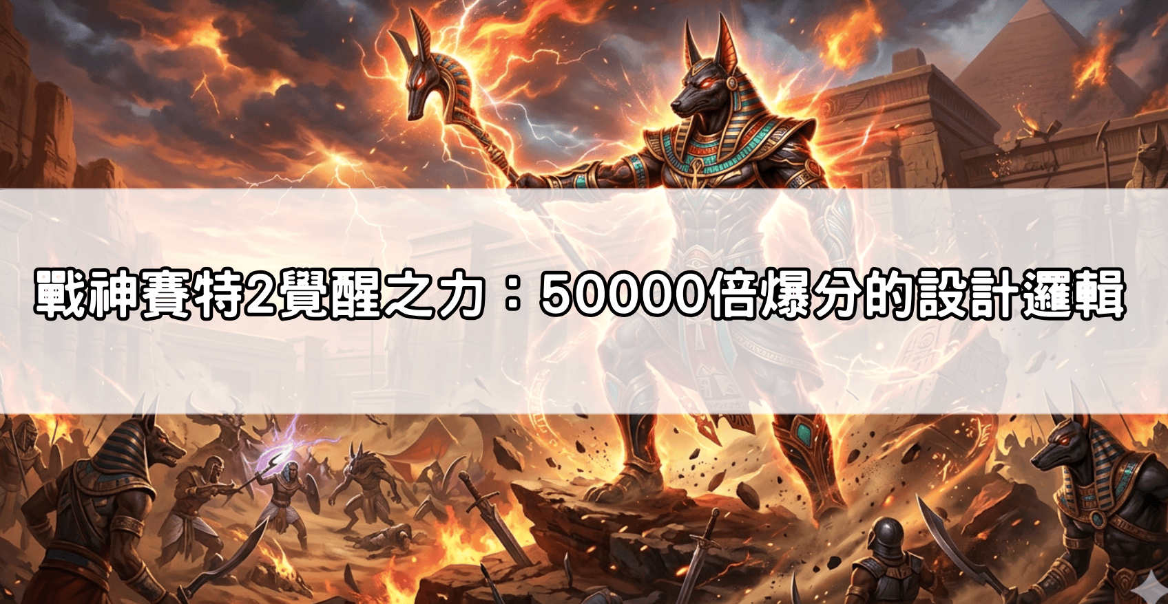 戰神賽特2覺醒之力：50000倍爆分的設計邏輯