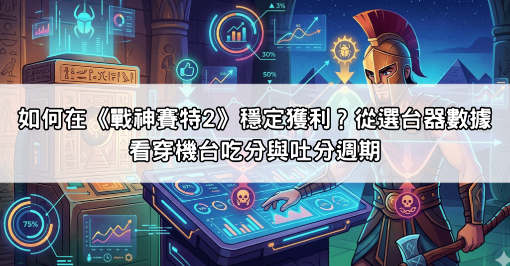 如何在《戰神賽特2》穩定獲利？從選台器數據看穿機台吃分與吐分週期