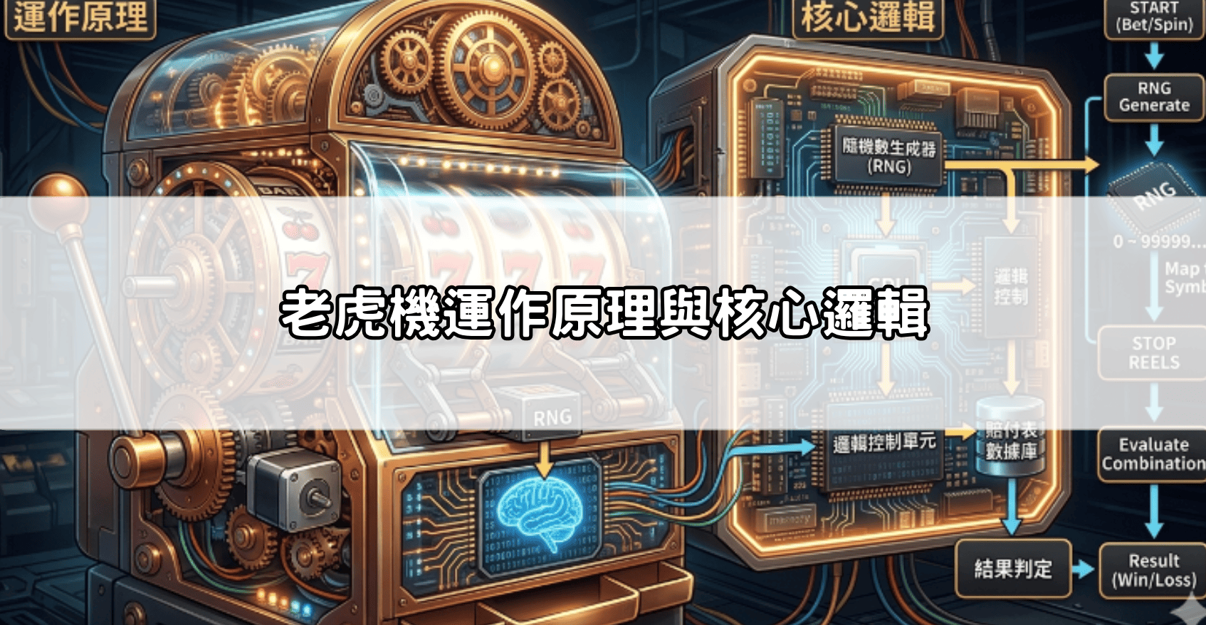 老虎機運作原理與核心邏輯